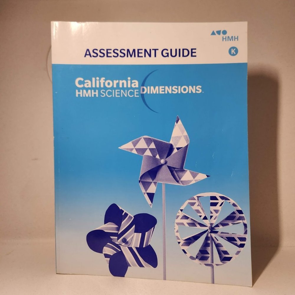 HMH Science Grade K Assessment Guide New Houghton Harcourt New 1328963039 Califo